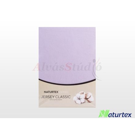 Naturtex Jersey fitted bed sheet - Orchid purple 180-200x200 cm