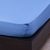 Naturtex Jersey fitted bed sheet - Medium blue 140-160x200 cm